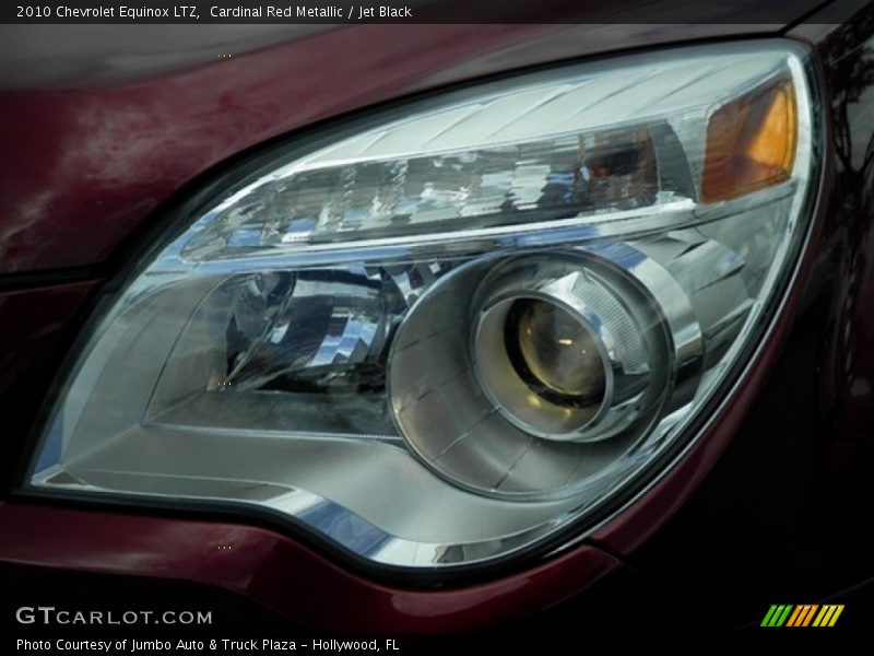 Cardinal Red Metallic / Jet Black 2010 Chevrolet Equinox LTZ