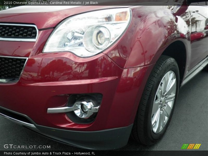 Cardinal Red Metallic / Jet Black 2010 Chevrolet Equinox LTZ