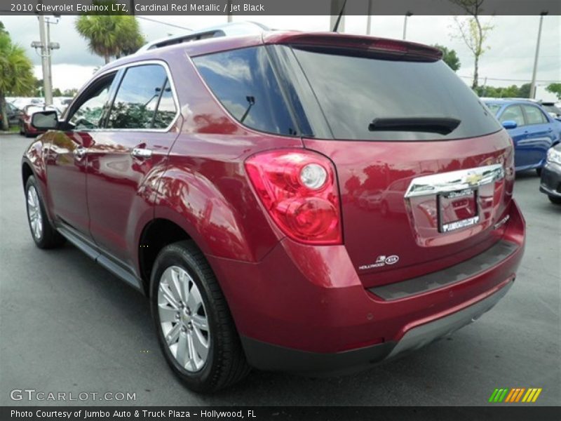Cardinal Red Metallic / Jet Black 2010 Chevrolet Equinox LTZ