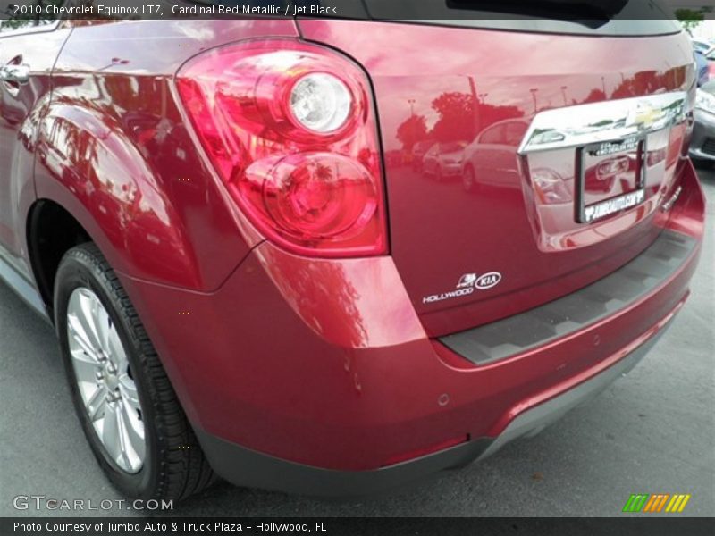 Cardinal Red Metallic / Jet Black 2010 Chevrolet Equinox LTZ