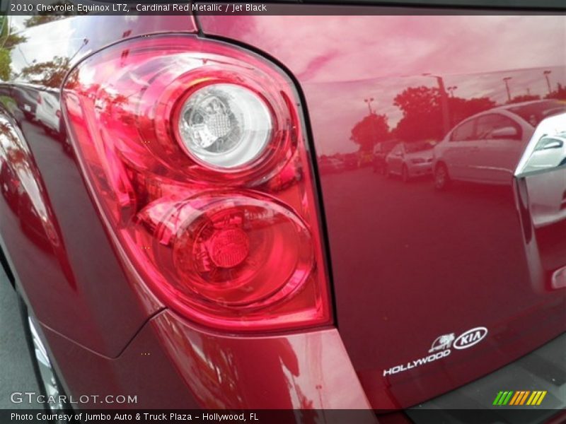Cardinal Red Metallic / Jet Black 2010 Chevrolet Equinox LTZ