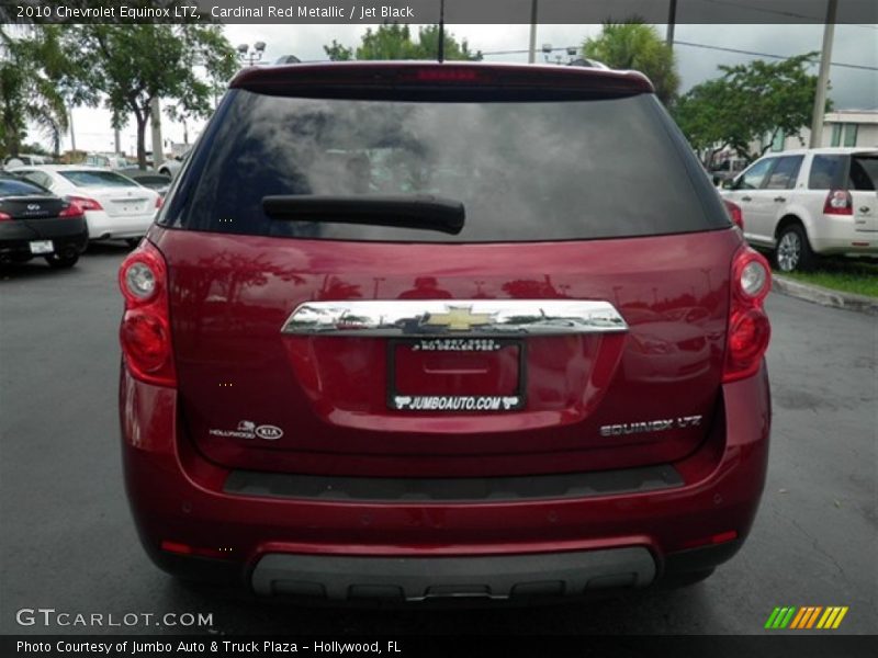 Cardinal Red Metallic / Jet Black 2010 Chevrolet Equinox LTZ