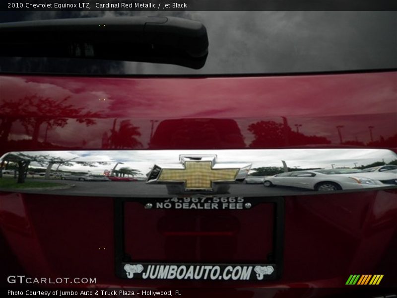 Cardinal Red Metallic / Jet Black 2010 Chevrolet Equinox LTZ