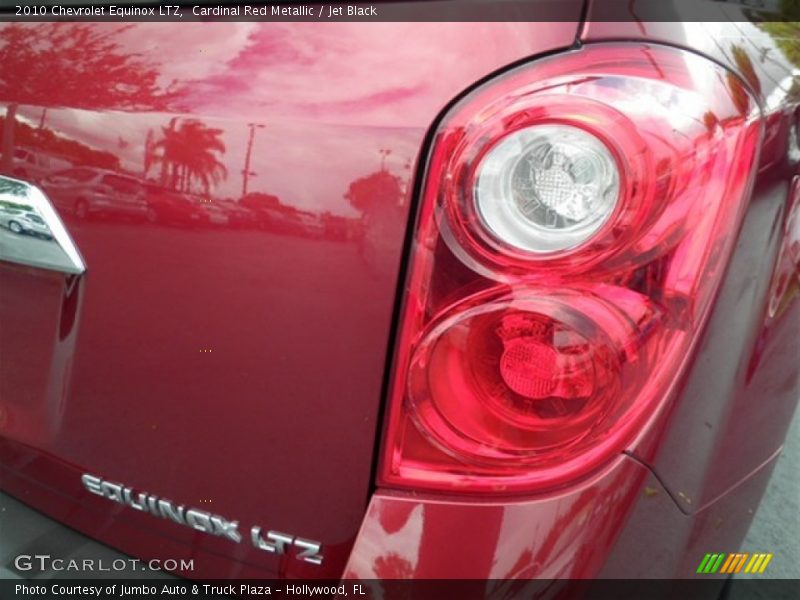 Cardinal Red Metallic / Jet Black 2010 Chevrolet Equinox LTZ