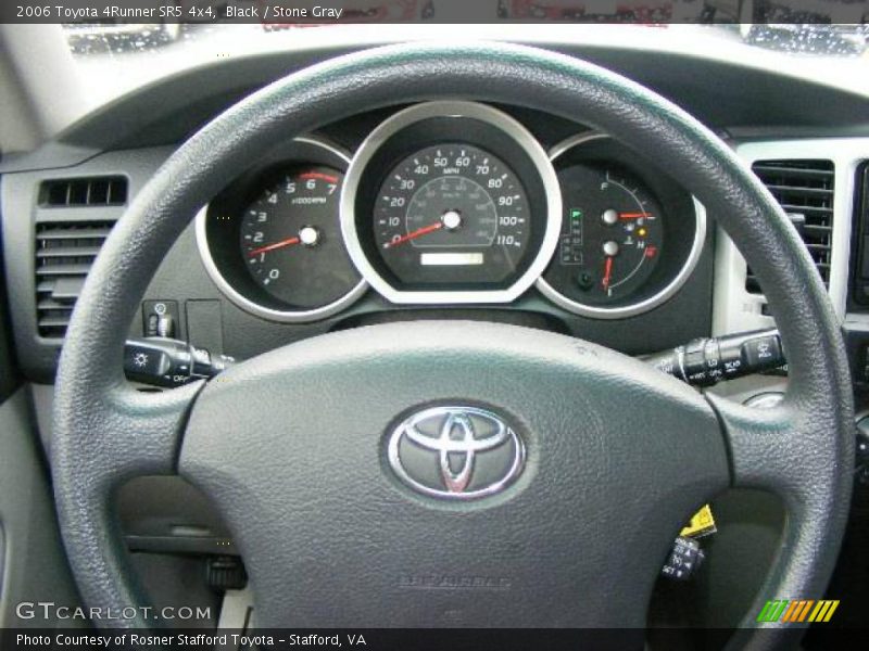 Black / Stone Gray 2006 Toyota 4Runner SR5 4x4