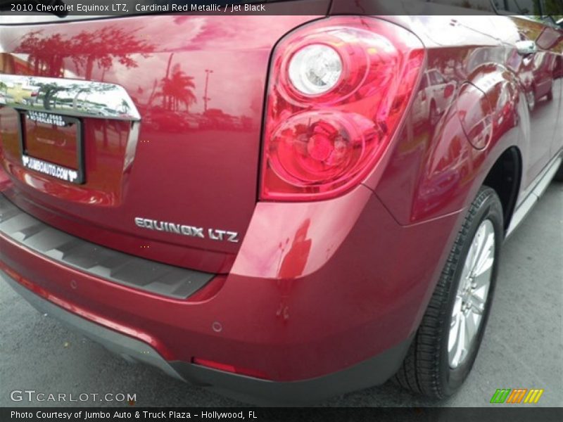 Cardinal Red Metallic / Jet Black 2010 Chevrolet Equinox LTZ