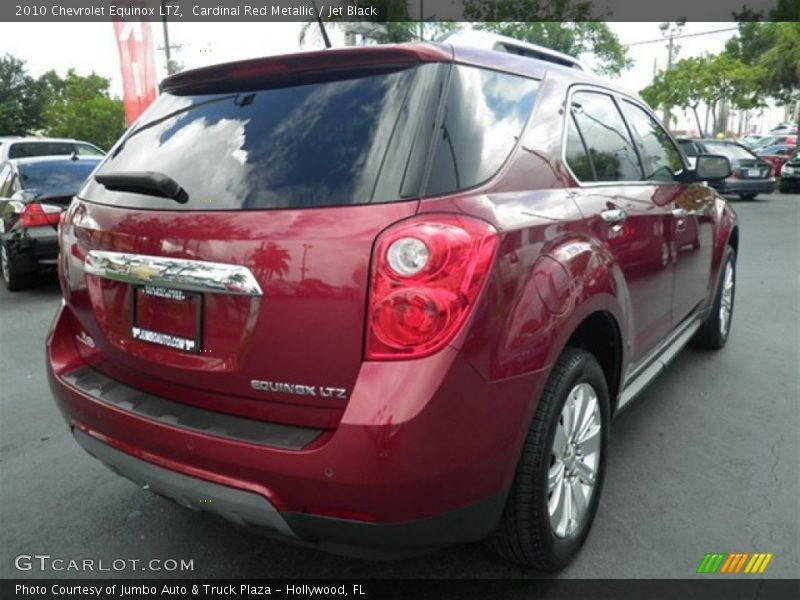 Cardinal Red Metallic / Jet Black 2010 Chevrolet Equinox LTZ