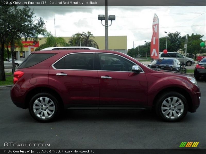 Cardinal Red Metallic / Jet Black 2010 Chevrolet Equinox LTZ
