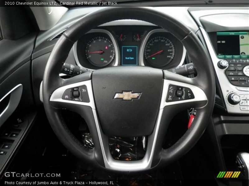 Cardinal Red Metallic / Jet Black 2010 Chevrolet Equinox LTZ