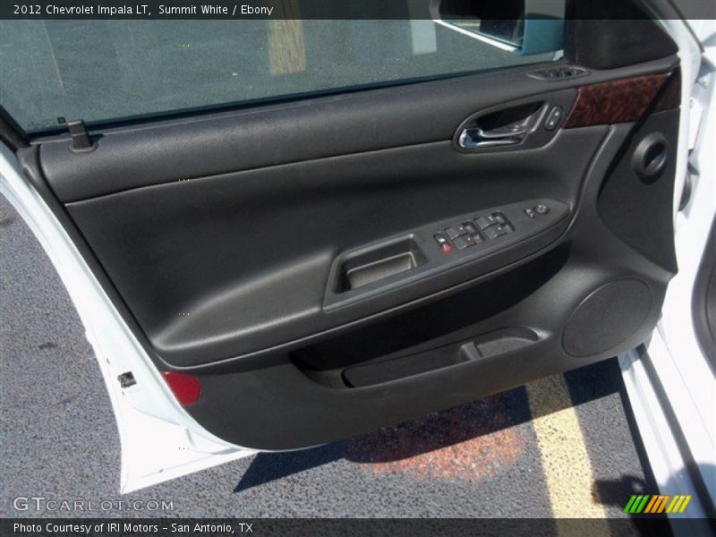 Summit White / Ebony 2012 Chevrolet Impala LT