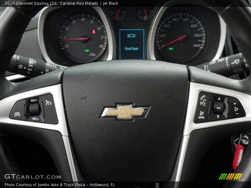 Cardinal Red Metallic / Jet Black 2010 Chevrolet Equinox LTZ