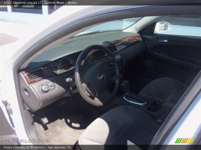 Summit White / Ebony 2012 Chevrolet Impala LT