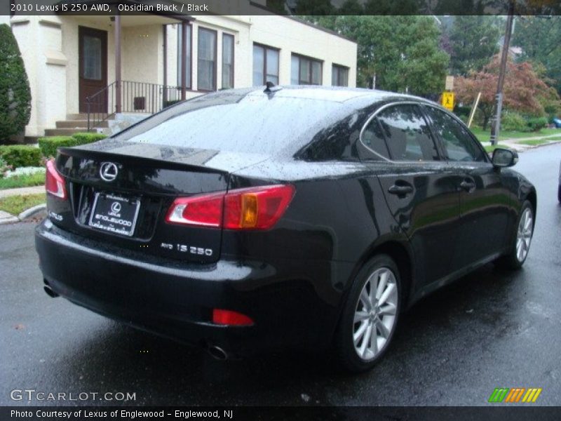 Obsidian Black / Black 2010 Lexus IS 250 AWD