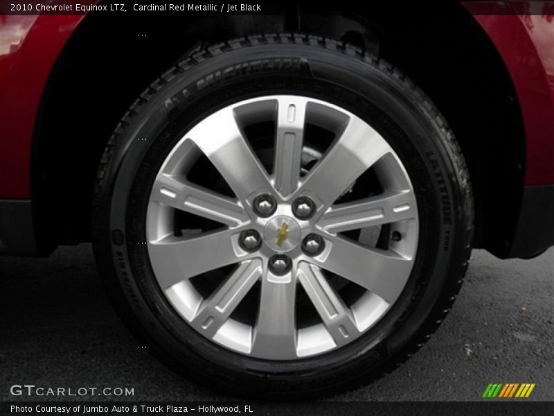 Cardinal Red Metallic / Jet Black 2010 Chevrolet Equinox LTZ