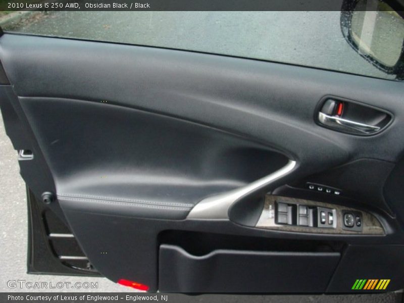 Obsidian Black / Black 2010 Lexus IS 250 AWD