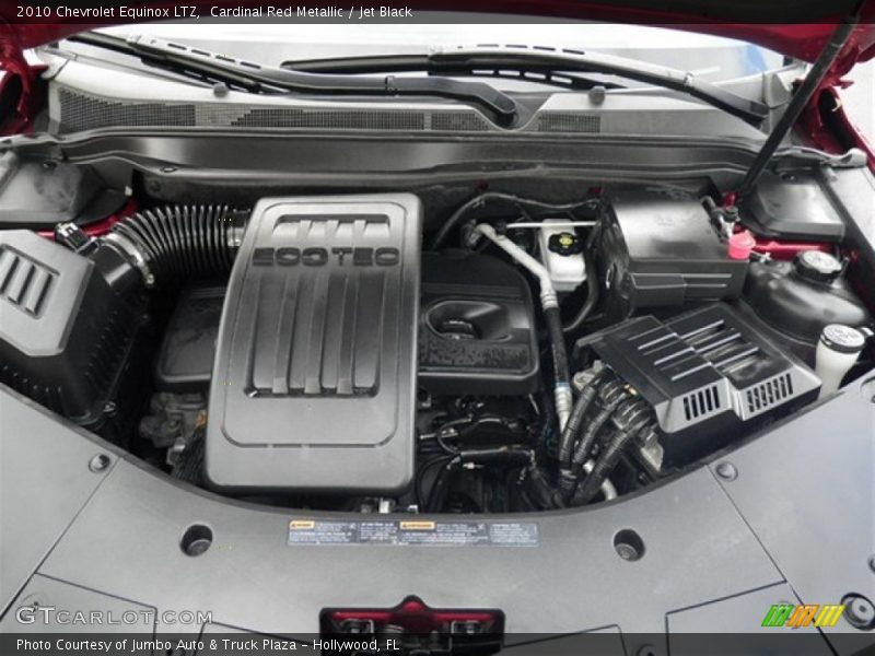 Cardinal Red Metallic / Jet Black 2010 Chevrolet Equinox LTZ