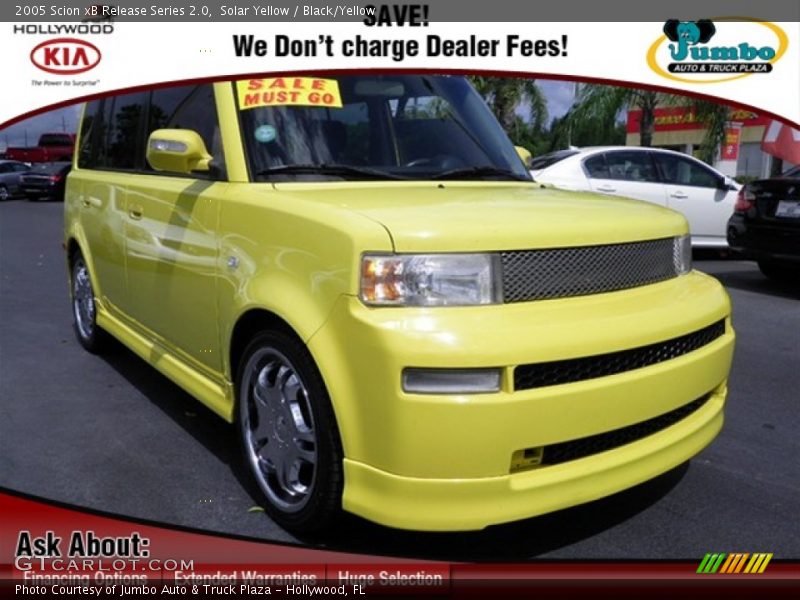 Solar Yellow / Black/Yellow 2005 Scion xB Release Series 2.0