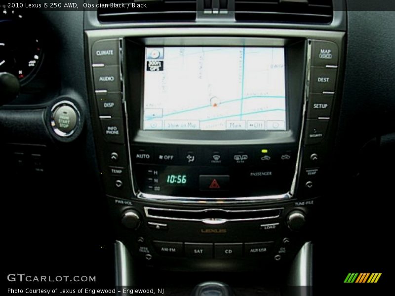 Obsidian Black / Black 2010 Lexus IS 250 AWD