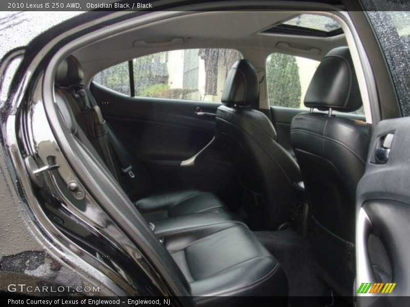 Obsidian Black / Black 2010 Lexus IS 250 AWD