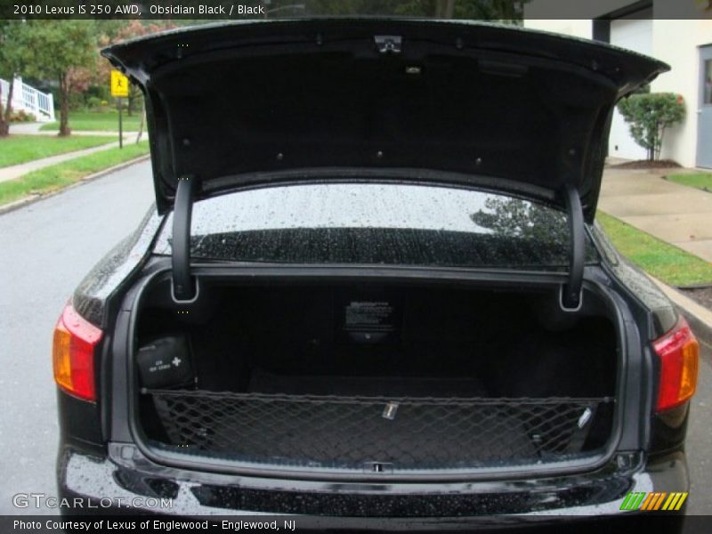 Obsidian Black / Black 2010 Lexus IS 250 AWD