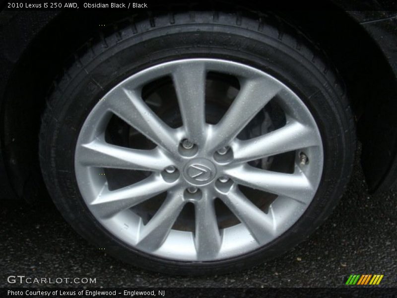Obsidian Black / Black 2010 Lexus IS 250 AWD