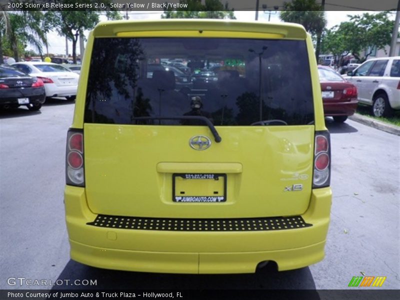 Solar Yellow / Black/Yellow 2005 Scion xB Release Series 2.0