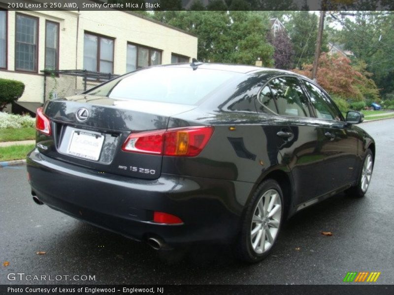 Smoky Granite Mica / Black 2010 Lexus IS 250 AWD