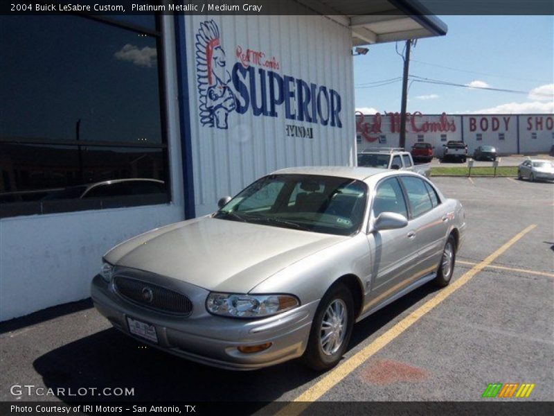 Platinum Metallic / Medium Gray 2004 Buick LeSabre Custom