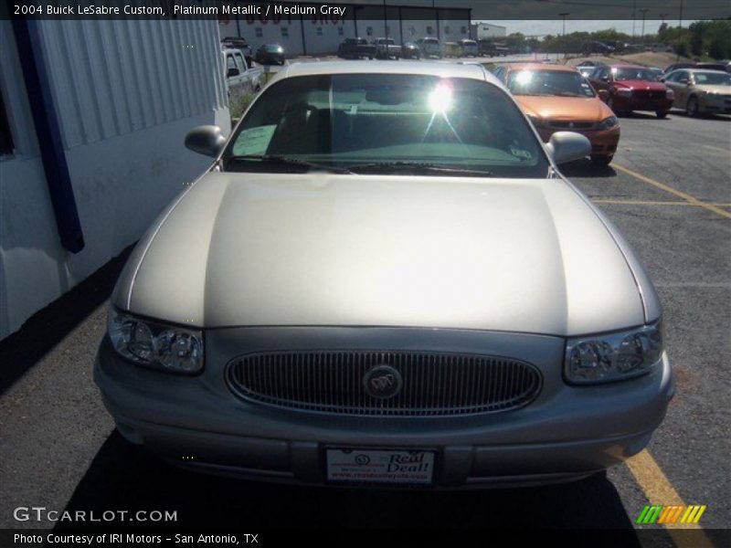 Platinum Metallic / Medium Gray 2004 Buick LeSabre Custom