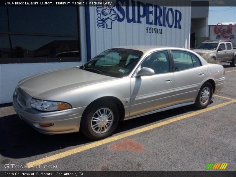 Platinum Metallic / Medium Gray 2004 Buick LeSabre Custom