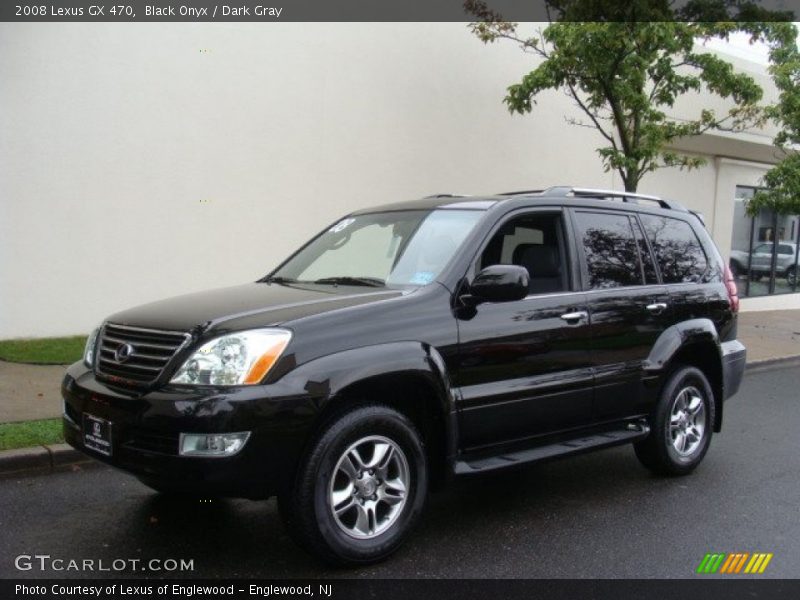 Black Onyx / Dark Gray 2008 Lexus GX 470