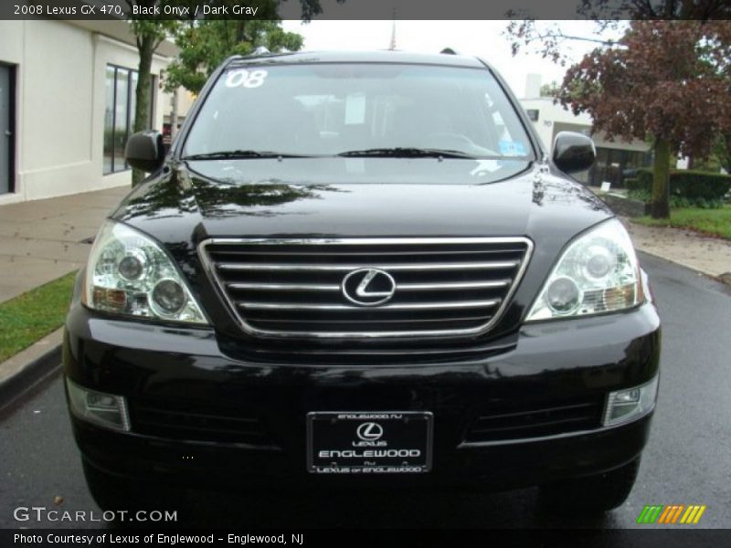 Black Onyx / Dark Gray 2008 Lexus GX 470