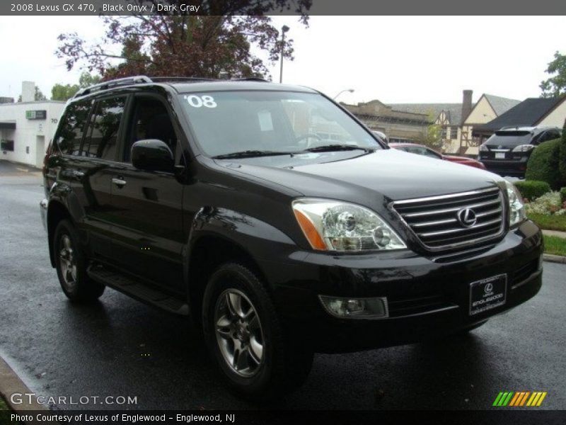 Black Onyx / Dark Gray 2008 Lexus GX 470