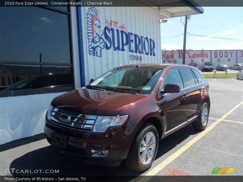 Cinnamon Metallic / Charcoal Black 2010 Ford Edge Limited