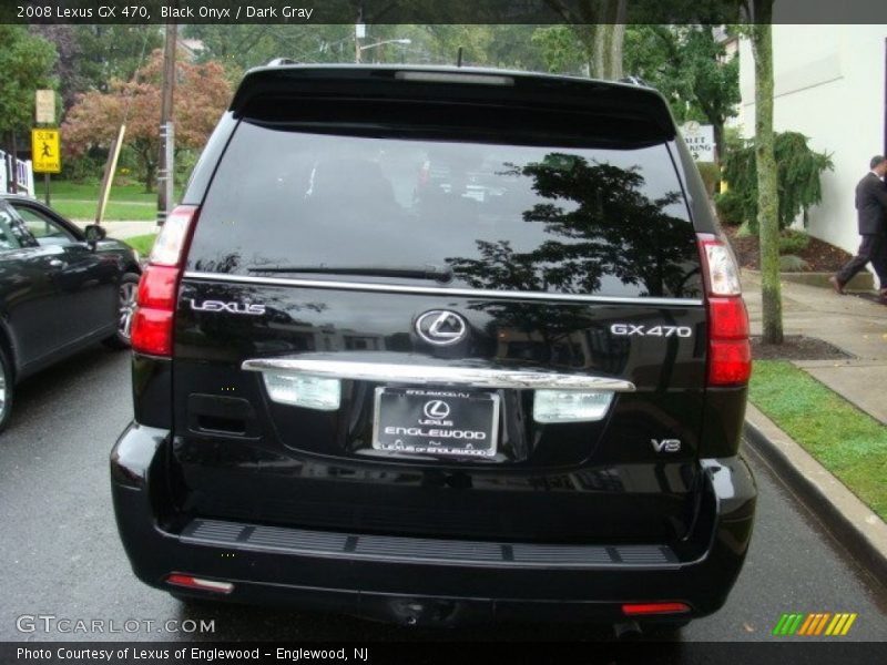 Black Onyx / Dark Gray 2008 Lexus GX 470