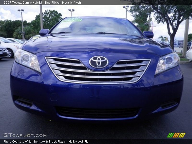 Blue Ribbon Metallic / Ash 2007 Toyota Camry Hybrid