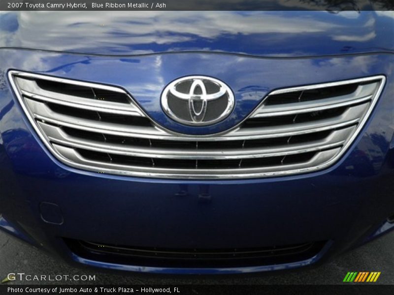 Blue Ribbon Metallic / Ash 2007 Toyota Camry Hybrid