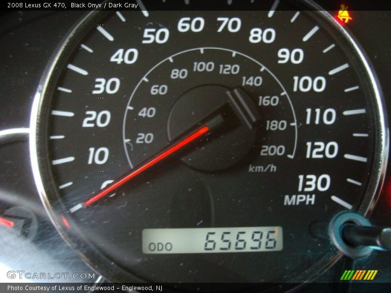 Black Onyx / Dark Gray 2008 Lexus GX 470