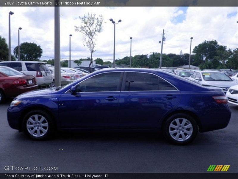 Blue Ribbon Metallic / Ash 2007 Toyota Camry Hybrid