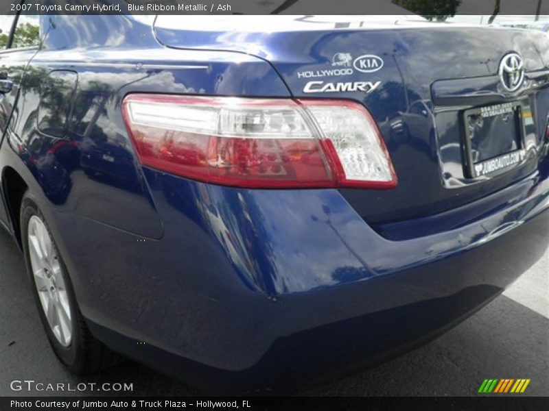 Blue Ribbon Metallic / Ash 2007 Toyota Camry Hybrid