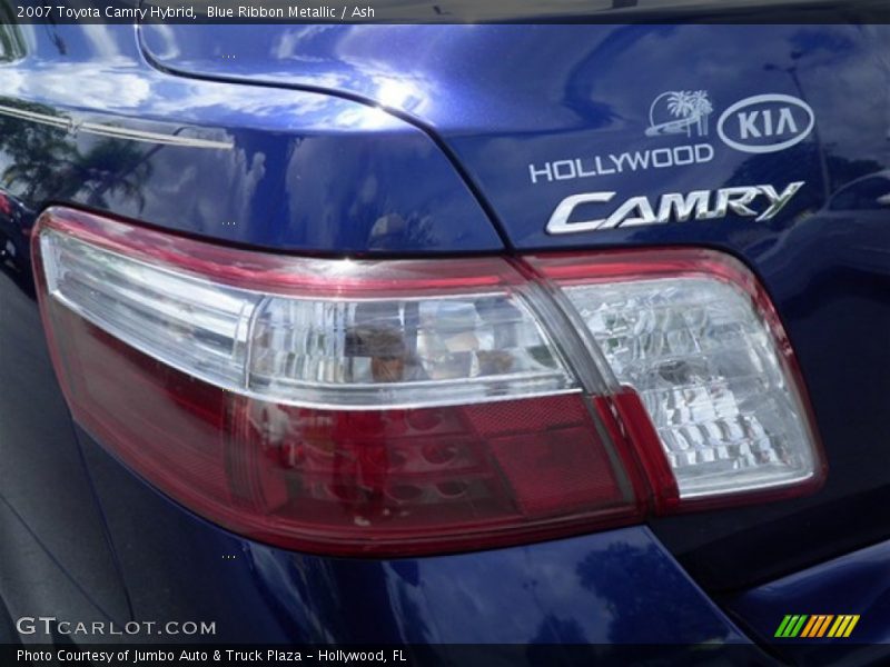 Blue Ribbon Metallic / Ash 2007 Toyota Camry Hybrid