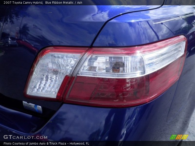 Blue Ribbon Metallic / Ash 2007 Toyota Camry Hybrid