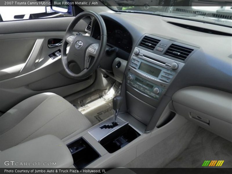 Blue Ribbon Metallic / Ash 2007 Toyota Camry Hybrid