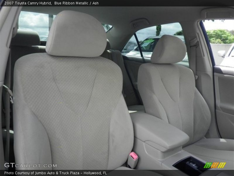 Blue Ribbon Metallic / Ash 2007 Toyota Camry Hybrid