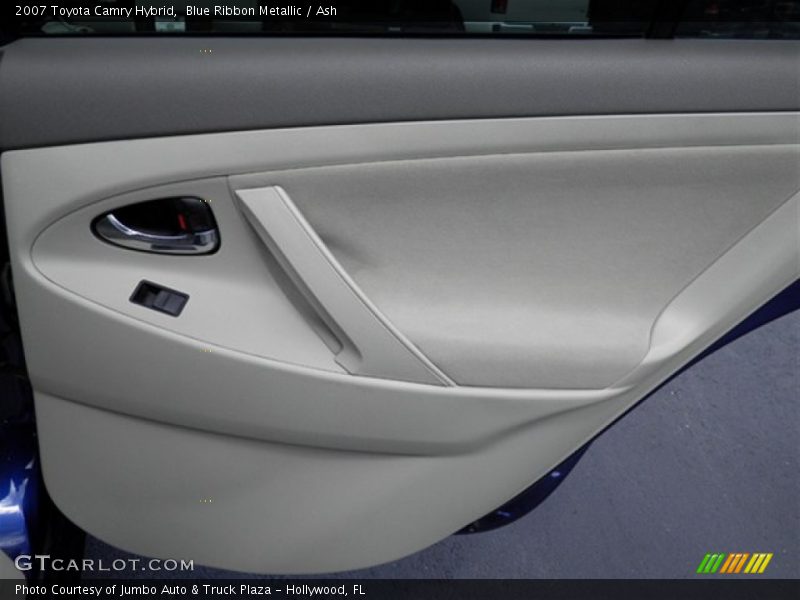 Blue Ribbon Metallic / Ash 2007 Toyota Camry Hybrid
