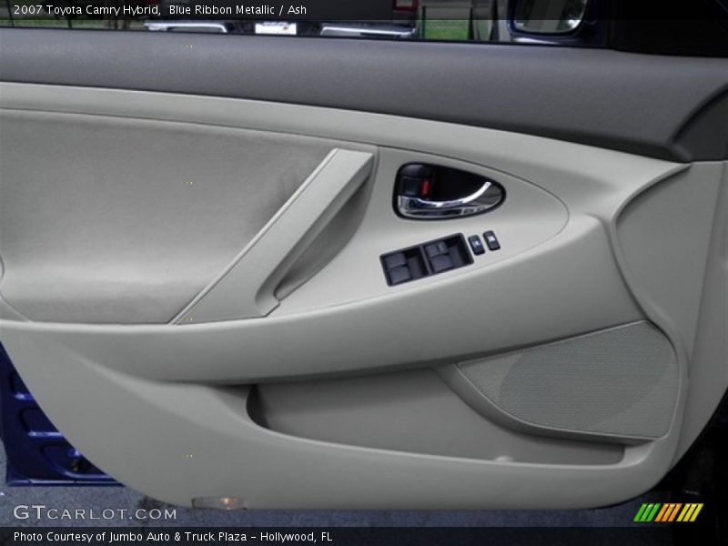 Blue Ribbon Metallic / Ash 2007 Toyota Camry Hybrid