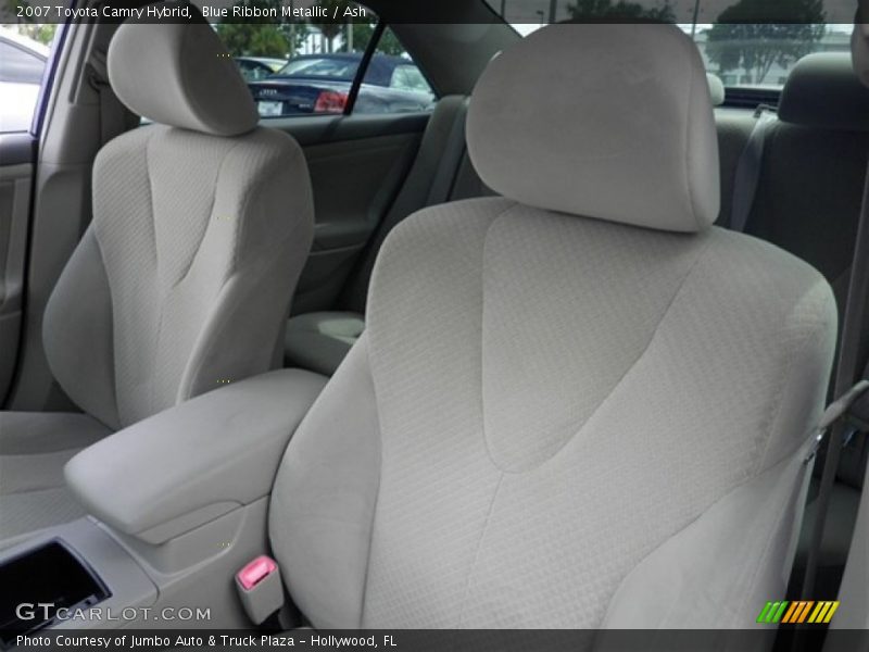 Blue Ribbon Metallic / Ash 2007 Toyota Camry Hybrid