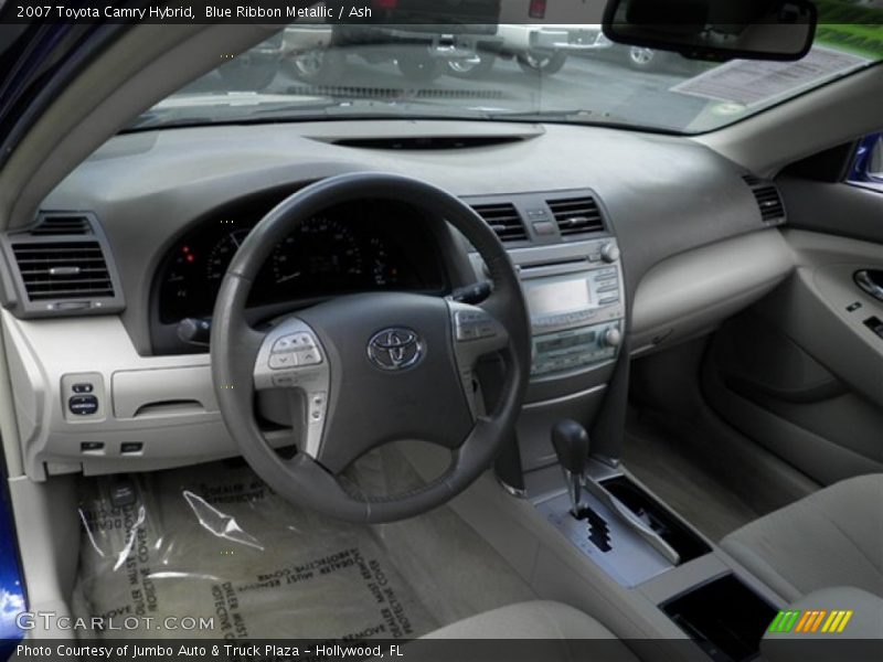 Blue Ribbon Metallic / Ash 2007 Toyota Camry Hybrid
