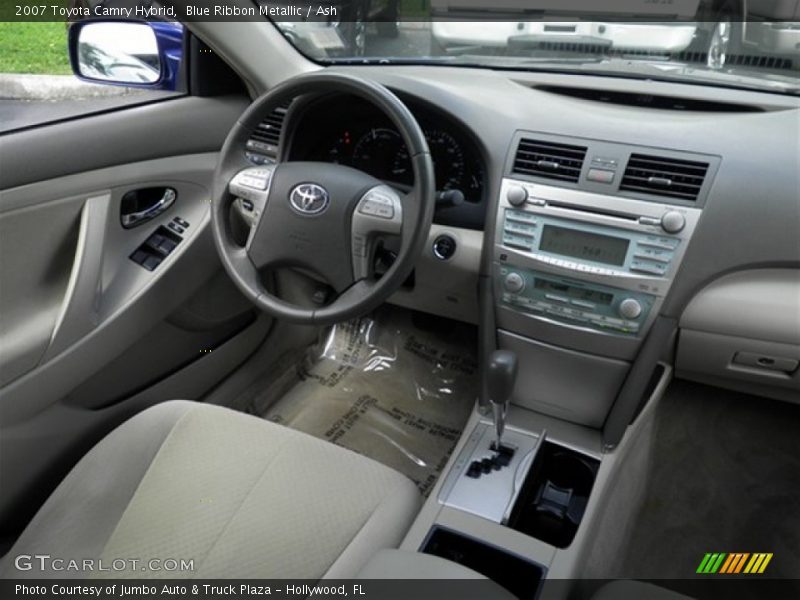 Blue Ribbon Metallic / Ash 2007 Toyota Camry Hybrid