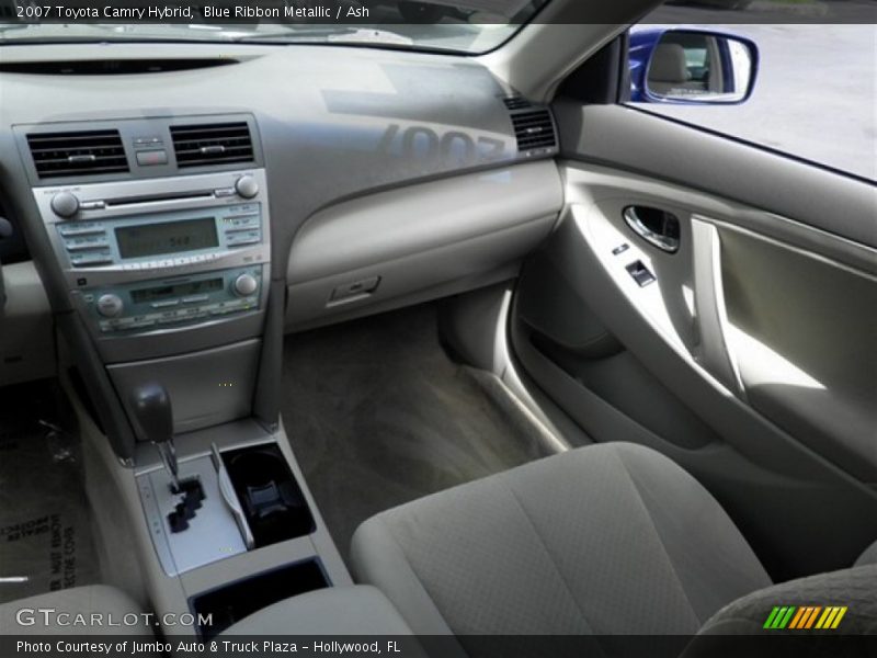 Blue Ribbon Metallic / Ash 2007 Toyota Camry Hybrid